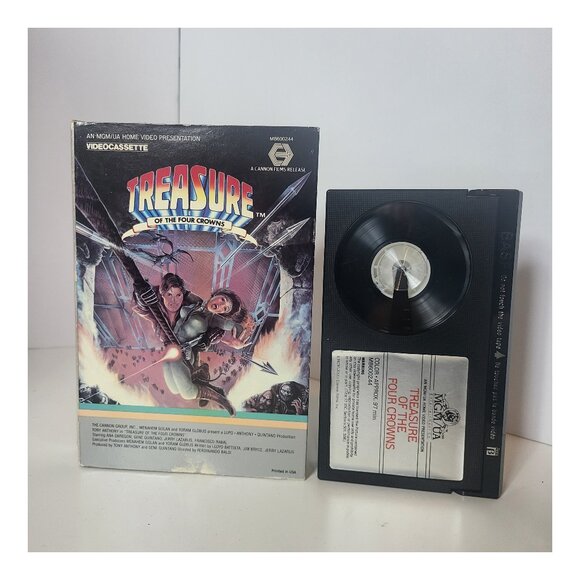 Treasure of the four crowns BETA Tape Betamax (Not VHS) - Picture 1 of 3